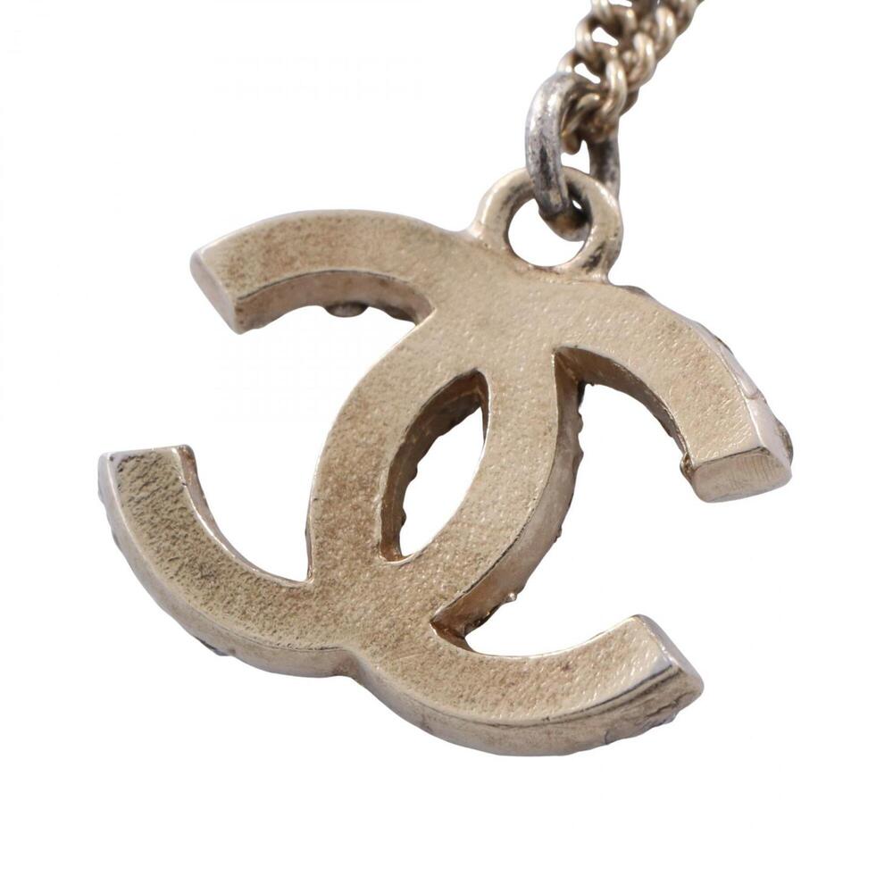 CHANEL Authentic White Logo Necklace - Picture 2 of 5
